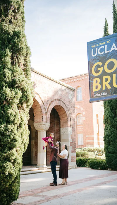 Family Photos at UCLA