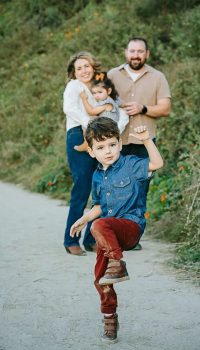 Family Photos with Toddlers at The Roessler Point